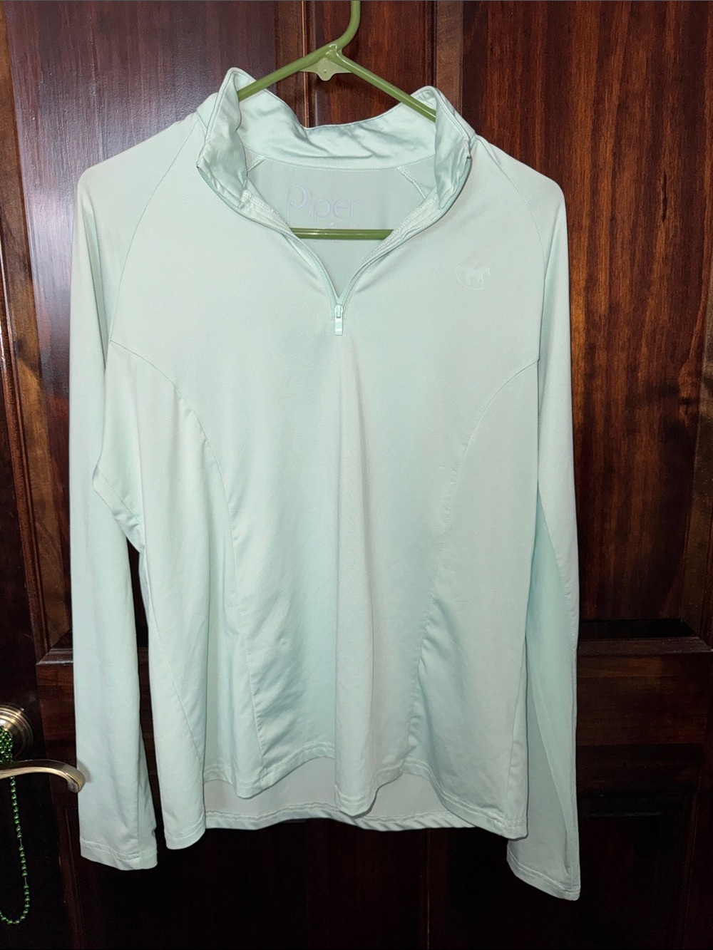 Large Mint SmartPak Piper Long Sleeve Sun Shirt